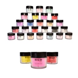 [611041] Polvo acrílico para uñas colores surtidos 8g - RGB