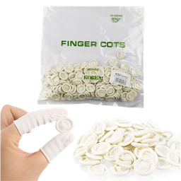 Bolsa de Guantes de Látex Desechables para Dedos