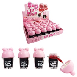 [6903072462049] Tinte para Labios en presentación de Vaso con Moño de Karité