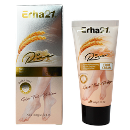 Crema Para Pie Erha 21 Con Extracto De Arroz 60Gramo