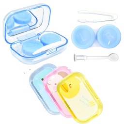 [6941073676775] Estuche Para Lentes De Contacto Xiudou Colores Surtidos