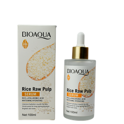 Suero facial pulpa de arroz + acido hialuronico 100ml BIOAQUA