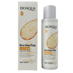 Crema Con Locion De Extracto De Arroz Bioaqua 120Ml