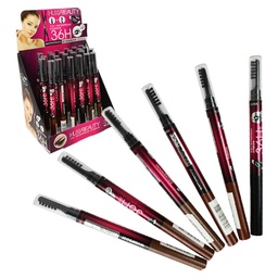 [6971605283515] Delineador Para Cejas Con Cepillo en Tonos Cafes Huxiabeauty