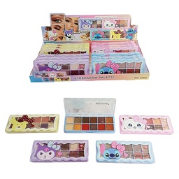 [9268170338083] Paleta de sombras con tonos variados en presentación de figuras variadas de Biggerbowie