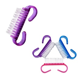 [539038] Cepillo para manicura plástico colores surtidos