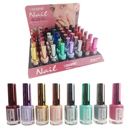 [6978561909251] Esmalte para uñas Lastin Color tonos sutirdos de Luodanqi