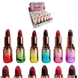 [6971605264286] Labial Matte Lipstick Fashion tonos rojos de Huxiabeauty