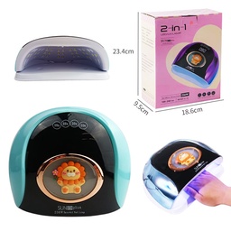 [2024041105102] Lampara para uñas 2 en 1 LED / UV LAMP 256w Sun C9 Plus