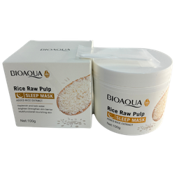 Mascarilla Facial Para Dormir con Extracto de Arroz Bioaqua