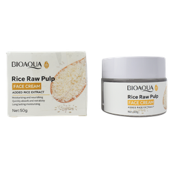Crema Facial De Arroz Bioaqua De 50G