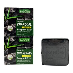 [6974723272065] Jabón orgánico Sadoer con extracto de carbón 100g