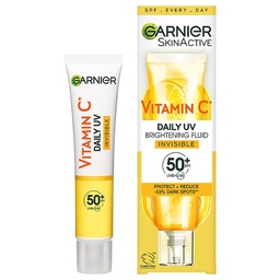 [3600542573023] Protector solar con vitamina C 50+SPF con color - Garnier Skin Naturals
