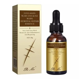 [5060328893444] Esencia reparadora de colágeno para eliminar cicatrices y marcas de acné - 30 ml - Pei Mei