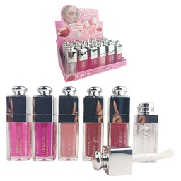 [6977170801260] Brillo labial hidratantes con gliter colores Reviver Cherry - Meike Glamour