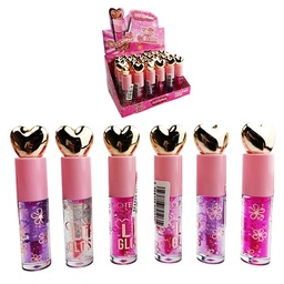 [6956726825035] Gloss Beautifue Kiss lip Glos tonos surtidos corazón - Note Perfect