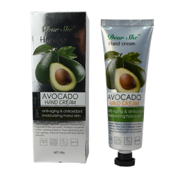 [6977179012568] Crema de manos de aguacate 80g. DEAR SHE