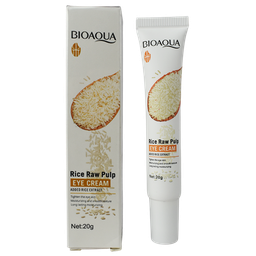 [6942349737398] Crema facial para el contorno de ojos con pulpa cruda de arroz 20g - Bioaqua