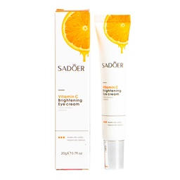 [6942349736636] Crema iluminadora para contorno de ojos con vitamina C 20g - Sadoer