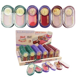 [6972857700836] Rubor en crema 3 en 1 - Billion Beauty