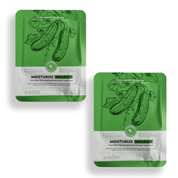 [6942349780677] Mascarilla facial con extracto de pepino - Sadoer