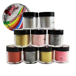 [ACRCOLORS] Acrilicos de colores surtidos 1/4oz - Nail Premier