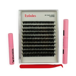 [B60521] Kits de pestañas de ramito artificiales - Eyelashes