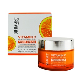 [6971764151946] Crema iluminadora y antienvejecimiento para noche con extracto de vitamina C - DR RASHEL