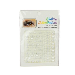 [6988585656567] Perlas adhesivas para rostro - 3D Nail Art