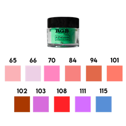 Polvo Acrilico RGB para Uñas 8g
