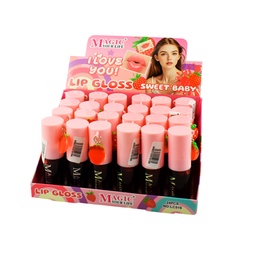[6982732515196] Tinta para labios en con llavero de fresas - Magic Your Life
