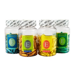[6955273079489] Capsulas faciales con vitamina E 60 capsulas - Animate