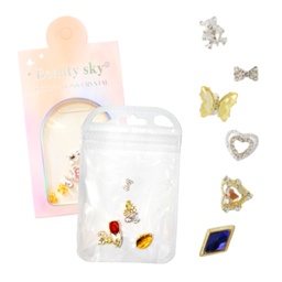 [G0066] Decoración Para uñas beauty sky de cristal