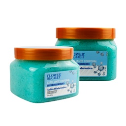 [6931848092046] Exfoliante corporal sugar scrub ácido hialurónico - Flower Secret