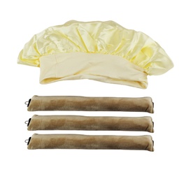 [M0457] Tubo p/cabello * 3 Pcs