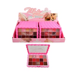 [6978435782560] Sombras para ojos de 15 colores - Lucky Model