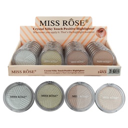 [6941898940891] Iluminadores para rostro crystal silky - Miss Rose
