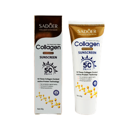 [6942349738180] Protector solar con extracto de colágeno SPF50PA+++ - Sadoer