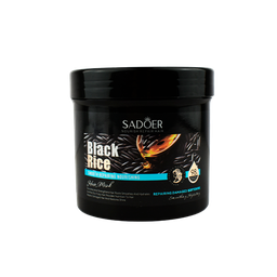 [6942349745836] Mascarilla para el cabello con arroz negro - Sadoer