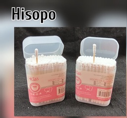 [6953100627032] Paquete de hisopos de algodón 100 pcs - Kiss