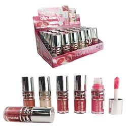 [6971605291206] Brillo labial Shimmer Lip Gloss Smooth tonos variados con glitter de Huxia Beauty
