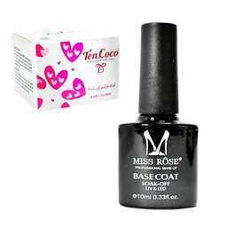 [H272872MS] Base Coat MISS ROSE empaque negro 10ml