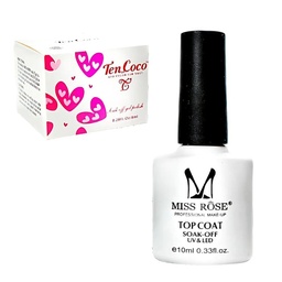 [H272873MS] Top Coat MISS ROSE empaque blanco 10ml